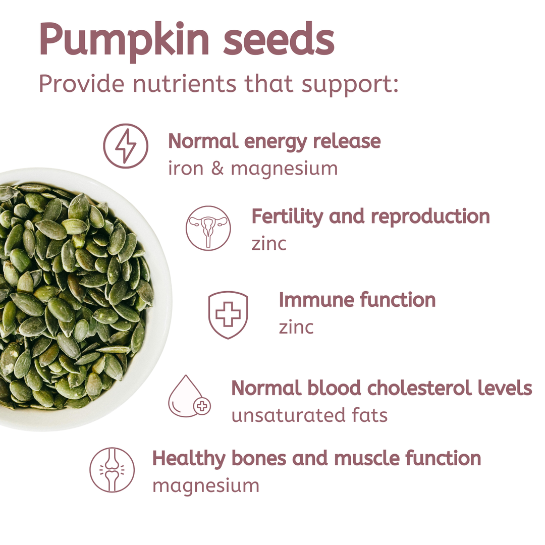 Whole Pumpkin Seeds (Seed Cycling Phase 1)