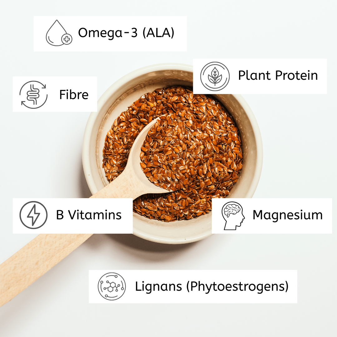 Whole Flax Seeds (Seed Cycling Phase 1)