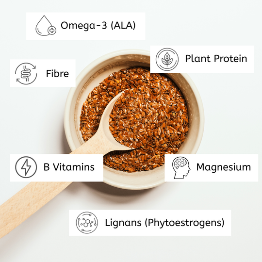 Whole Flax Seeds (Seed Cycling Phase 1)