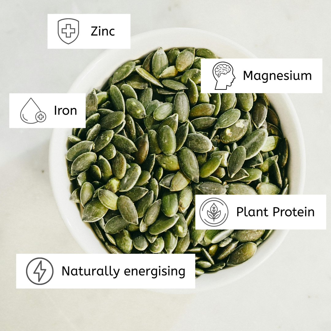 Whole Pumpkin Seeds (Seed Cycling Phase 1)