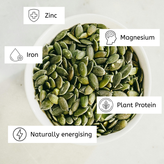 Whole Pumpkin Seeds (Seed Cycling Phase 1)