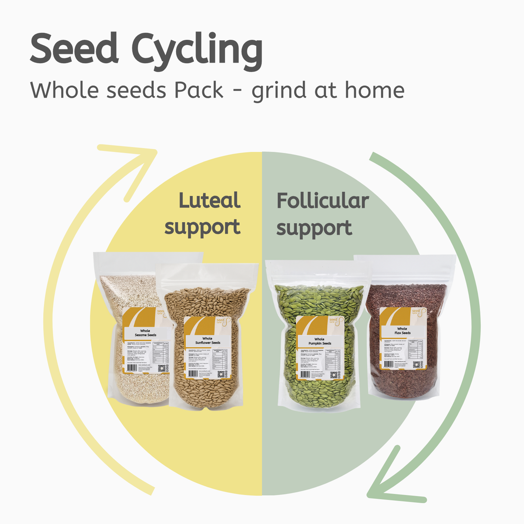 Whole Sunflower Seeds (Seed Cycling Phase 2)