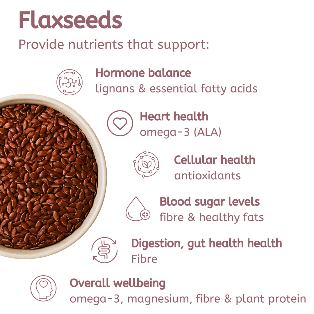 Whole Flax Seeds (Seed Cycling Phase 1)