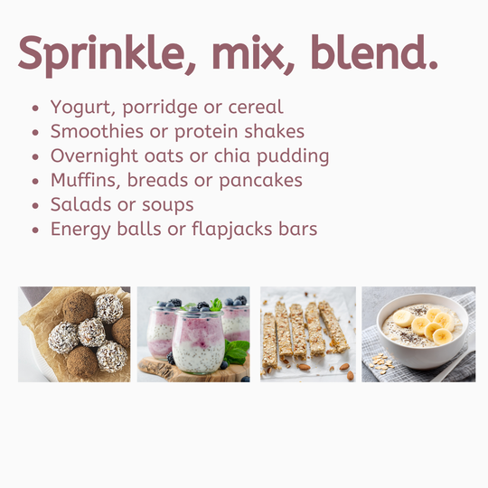 Whole Sesame Seeds Hulled (Seed Cycling Phase 2)