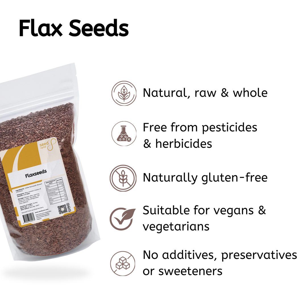 Whole Flax Seeds (Seed Cycling Phase 1)