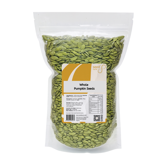 Whole Pumpkin Seeds (Seed Cycling Phase 1)