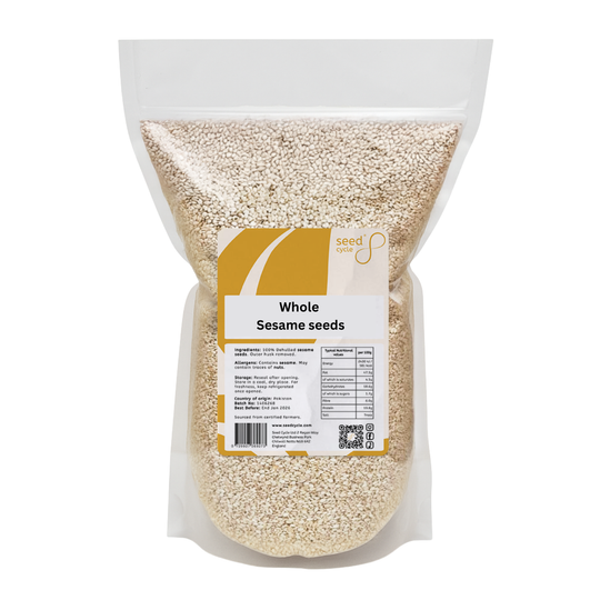 Whole Sesame Seeds Hulled (Seed Cycling Phase 2)